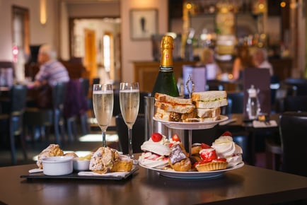 Afternoon Tea With A Glass of Prosecco or Punch For 2 - The Countdown Lounge and Kitchen