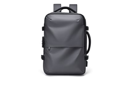 Lightweight Expandable Cabin Backpack with USB Port - 2 Colours