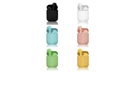 Mini2 Wireless Bluetooth Earphones - 6 Macaron Colours