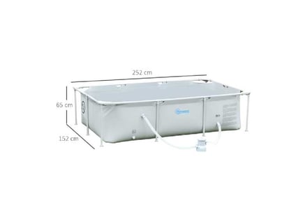 Outsunny Steel Frame Pool - 3 options