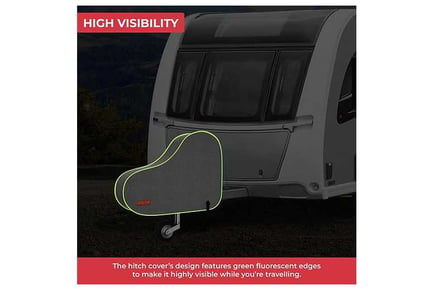 Caravan Tow Hook Cover w/ Strap