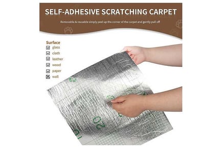 Self-Adhesive Cat Scratching Mat