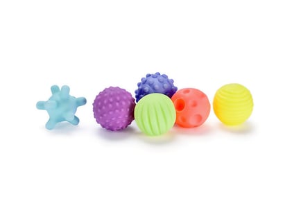 6Pc Kids' Sensory Exploration Squeeze Toys