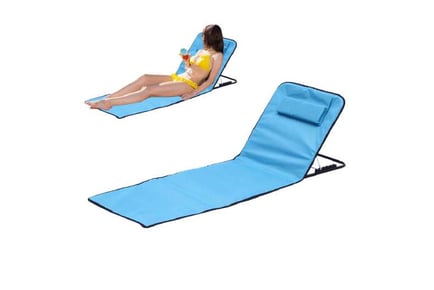 Folding Position Adjustable Beach Chair