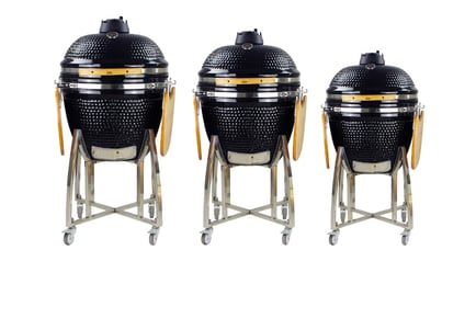 Kamado BBQ Grill for Outdoor Cooking - 18", 21", or 23