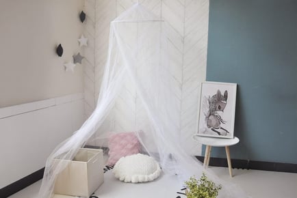 Mosquito Net Bed Canopy for Kids in 4 Colours