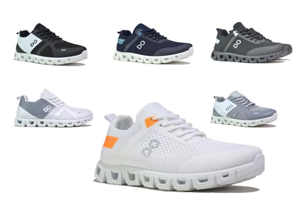 Unisex Lace-Up On-Inspired Running Trainers - 6 Sizes & 6 Colours!