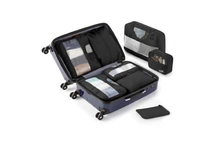 8Pcs Suitcase Compression Packing Cubes