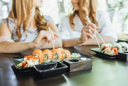 3 Course Sushi Meal for 2 with a Soft Drink - Boba Tigers, Barkingside