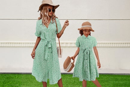 Mother and Daughter Summer Dresses - 2Yrs to Adult Sizes!