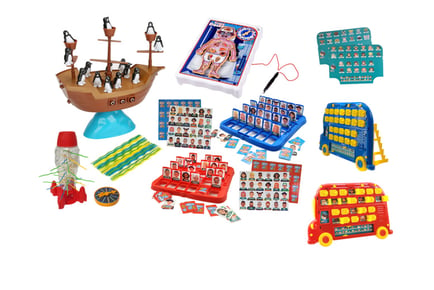 Kids' Classic Board Games in 6 Options