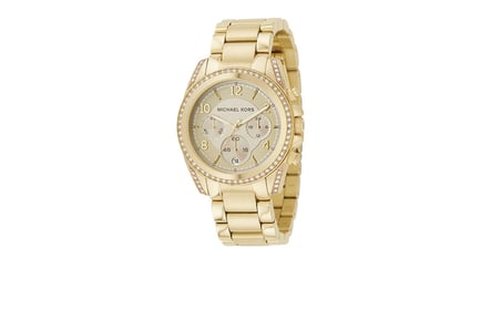 Women's Michael Kors MK5166 Chronograph Gold Watch