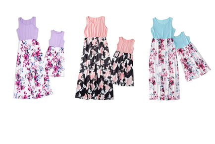 Mother-Daughter Matching Summer Dress with Bundle Options - 3 Colours!