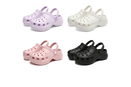 Women's Breathable Slip-on Clogs- 4 Colours & 5 Sizes!