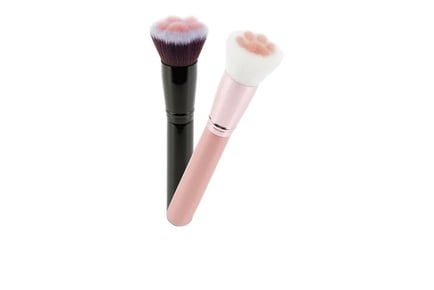 3-Piece Multifunctional Cat Paw Design Makeup Brush