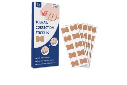 60 Ingrown Toenail Corrector Patch Stickers