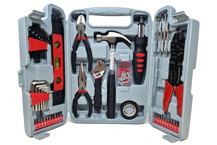 129-Piece Drux Home DIY Tool Set