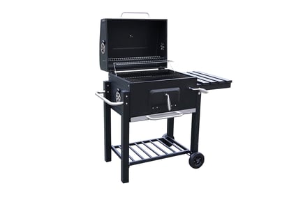 Smoker BBQ Grill Roaster in Charcoal