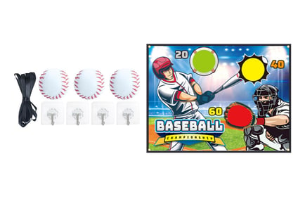 Kids' Portable Toss Baseball Toys Game Set - 2 Options