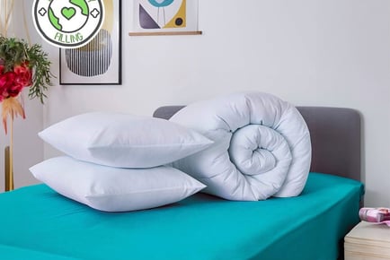 Summer Bedding Bundle - Mattress, Duvet and Pillows