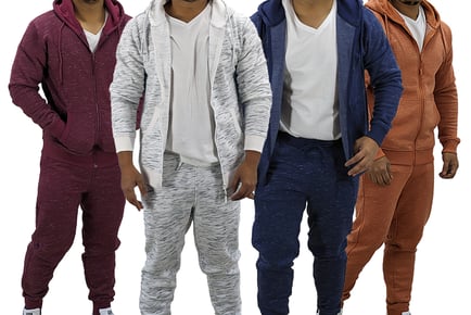 Men's Full Tracksuit Set in 5 Sizes & 4 Colours