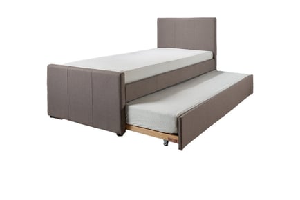 Space Saving Guest Bed with Trundle - Mattress Options