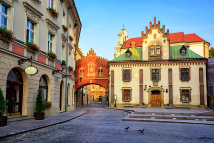 Christmas Market Break: Krakow City Break & Return Flights- Central Location