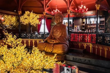 3-Course Pan-Asian Lunch with Prosecco or Lager for 2- 4 at Buddha Lounge, Tynemouth