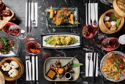 Buddha Lounge: 2 Course Asian Dining & Cocktails for 2 with Live Music - Tynemouth