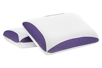 REM-Fit 400 Hypoallergenic Memory Foam Crumbed Pillow - Limited Offer