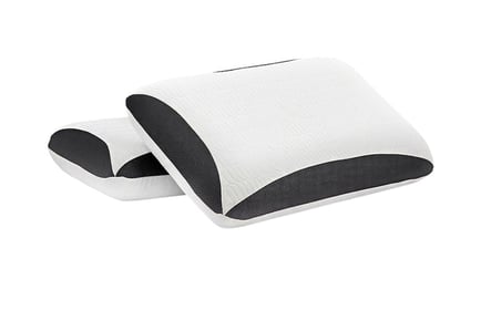 Rem-Fit Hypoallergenic Bamboo Charcoal Pillow - 5 Year Guarantee!