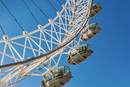 3* or 4* London Hotel Stay: 1-2 Nights & London Eye Champagne Experience