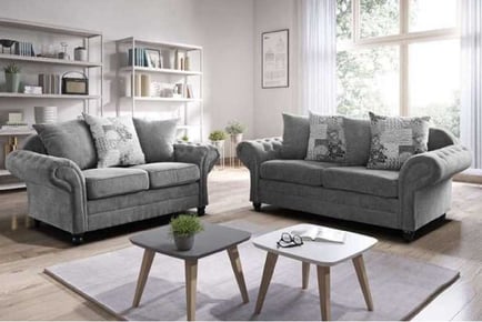 Regal Fabric Corner/3+2 Seated Sofa Set