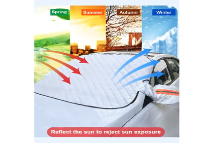 Magnetic Windscreen Car Cover 4 Seasons
