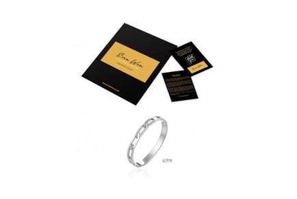 Crux Bangle and Earring set - Silver