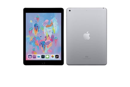 Apple iPad 6th Gen - iOS 17 - 32GB or 128GB - 3 Colours!