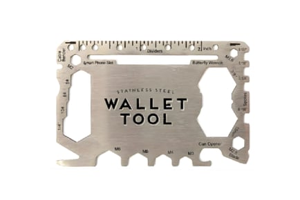 13 in 1 Multi Purpose Wallet Tool