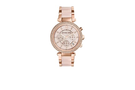 Women's Michael Kors Parker Rose Gold Chronograph Watch