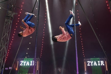 Circus Zyair Tickets - Fearless Acrobats and Daredevils - 19 Locations with Summer Holidays Availability!