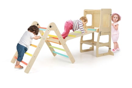 7-in-1 Toddler Climbing Toy Set in 2 Colours