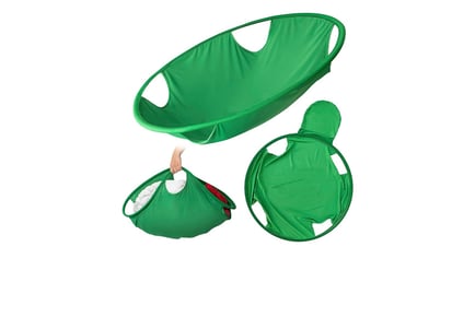 Green Foldable Laundry Turtle Basket - 2 Sizes