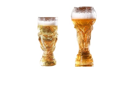 Football-Shaped Beer Glass - 4 Sizes & 2 Options