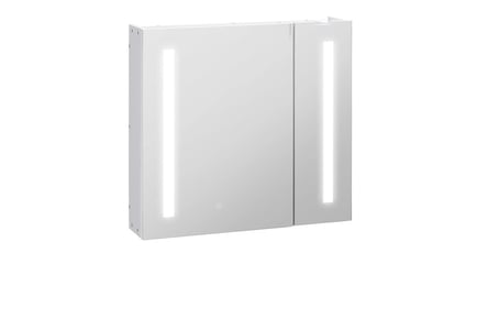 Bathroom Wall Mirror Cabinet with Smart Touch Light