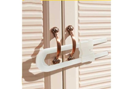 6Pcs Baby Proofing Sliding Cabinet Locks