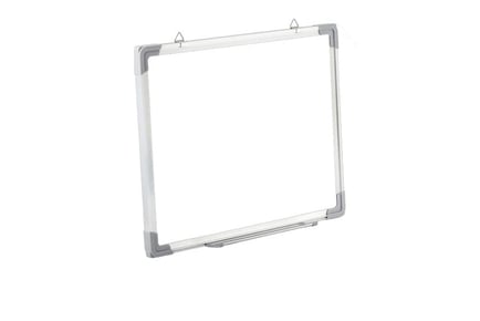 Wall Hanging Magnetic Whiteboard Set in 2 Sizes
