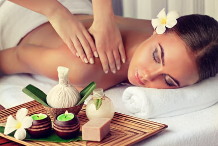 Pamper Package with Neck, Back & Shoulder Massage & Luxury Facial