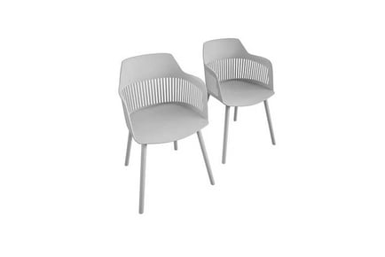 Tub Resin Dining Chairs 2PK
