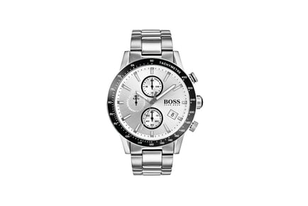 Hugo Boss - Rafale Chronograph Silver Dial Men's Watch