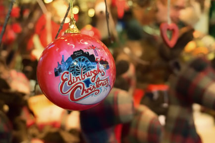 Christmas in Scotland: Edinburgh Christmas Market Break & Return Flights