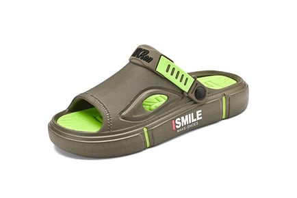 Men's Non-Slip Beach Sandals - 4 Sizes & 3 Colours